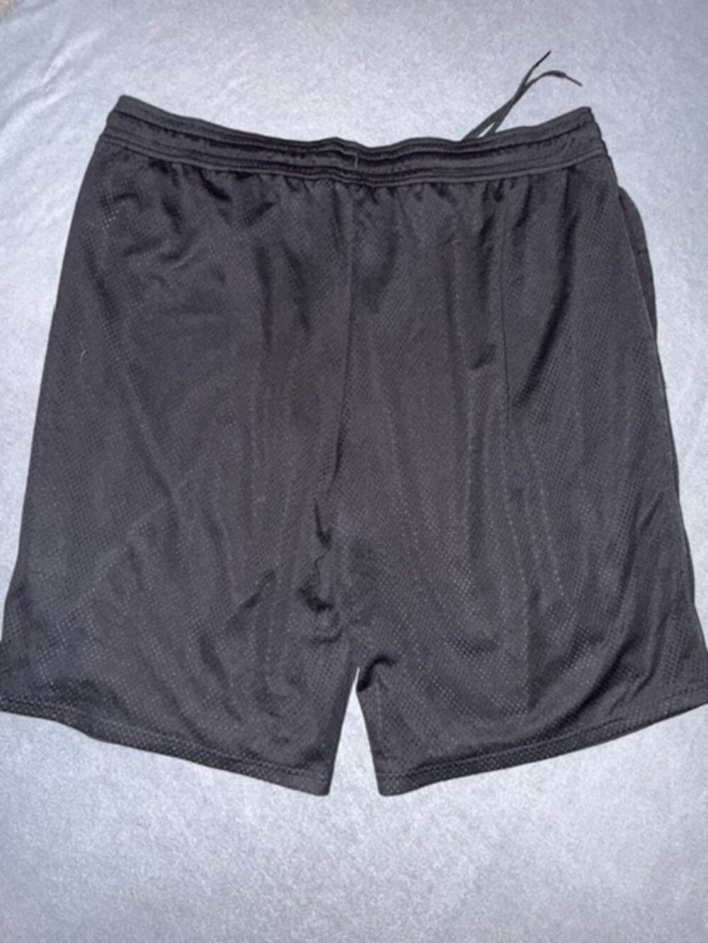 PUMA Mesh Athletic Shorts Men’s XXL Black Drawstring Basketball Gym - Picture 6 of 7